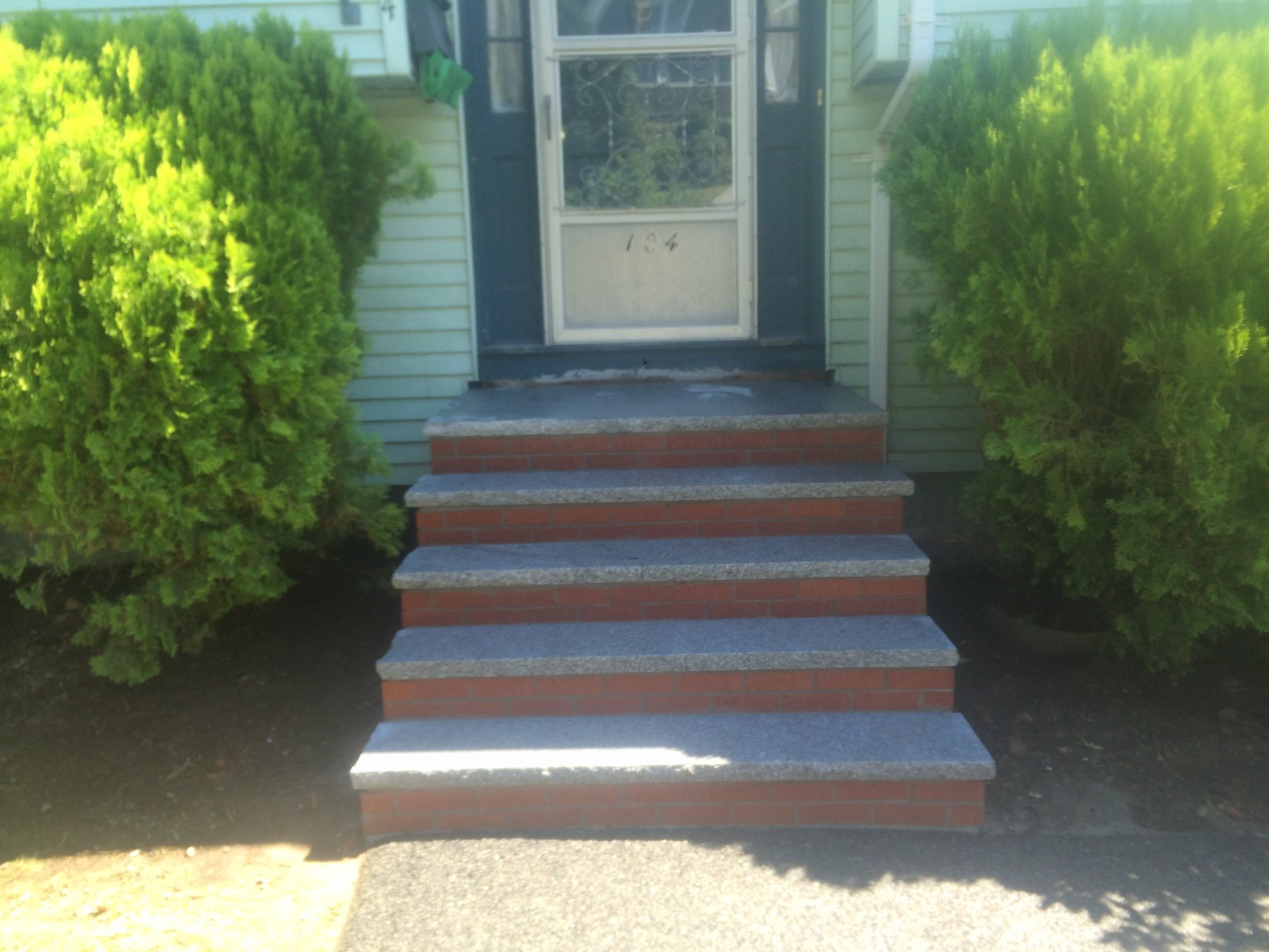 Brick Step Rebuild — Dedham, MA