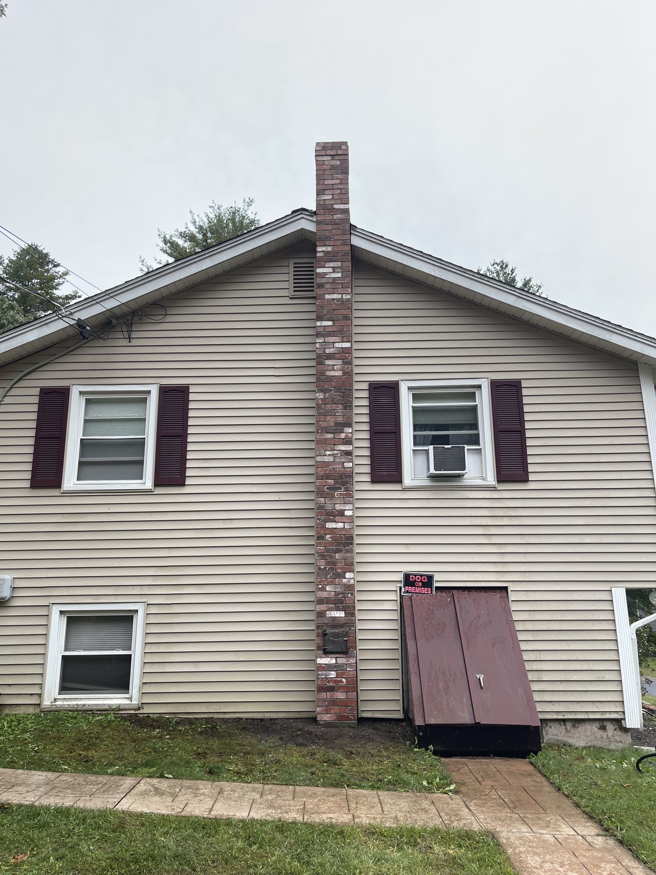 Wood Stove Chimney Tear-Down & Rebuild — Smithfield, RI
